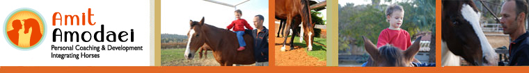 עמית אמודאי - אימון ופיתוח אישי בשילוב סוסים
